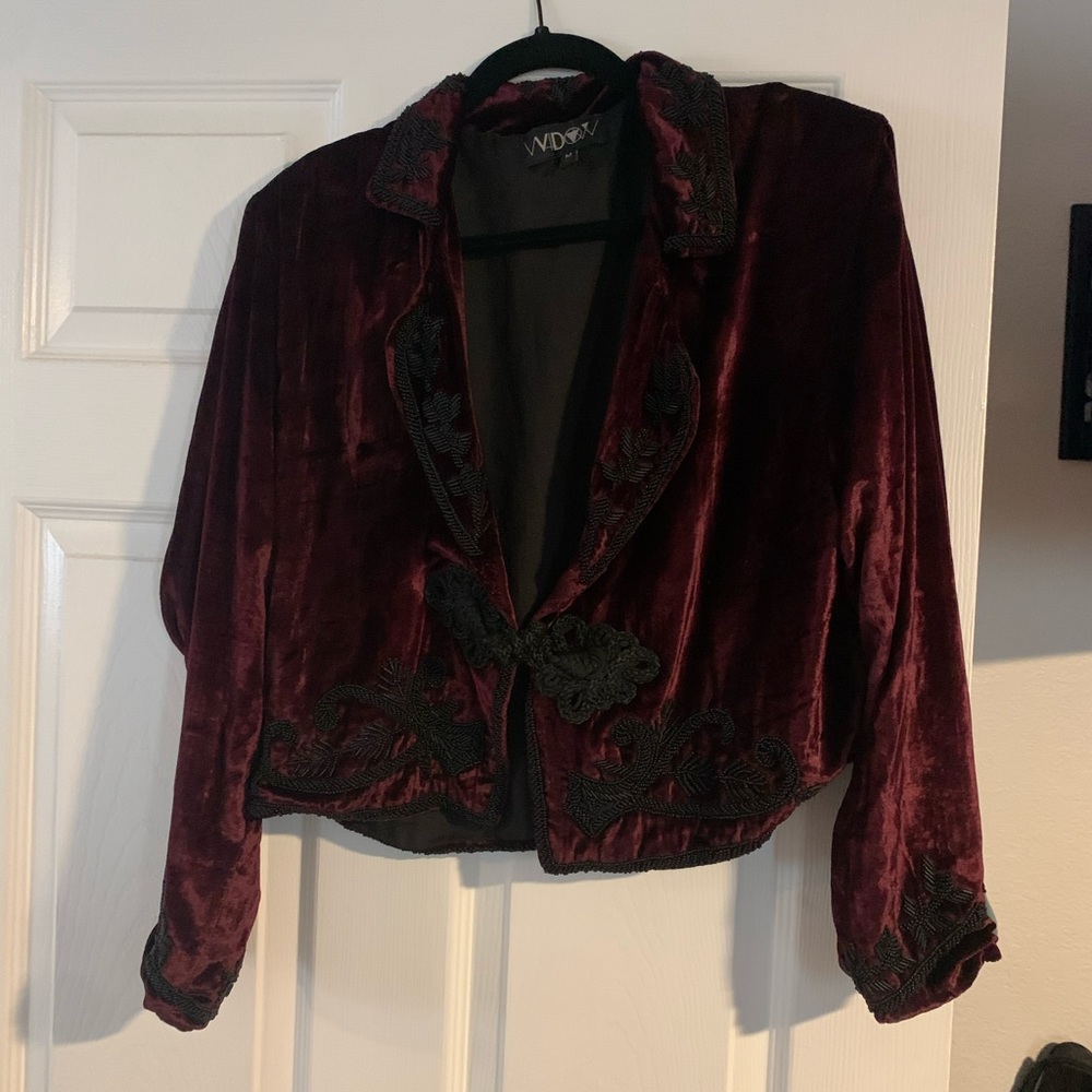 Dolls kill/Widow Velvet jacket